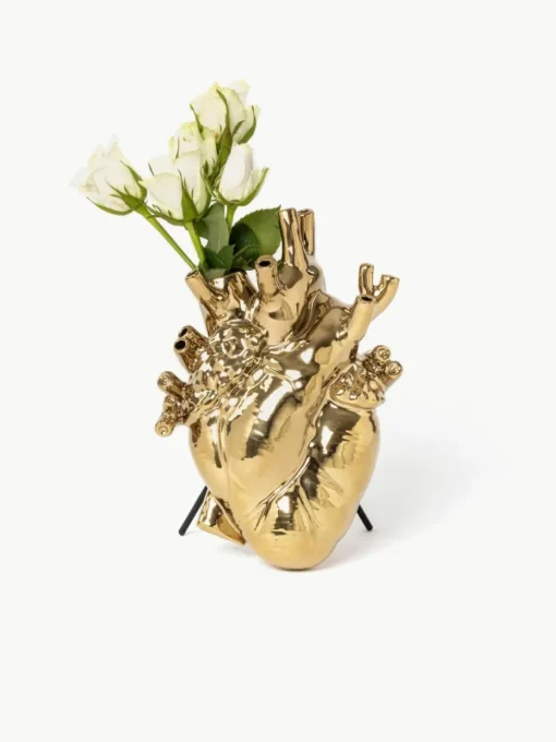 Porzellan-Vase Love in Bloom, H 25 cm