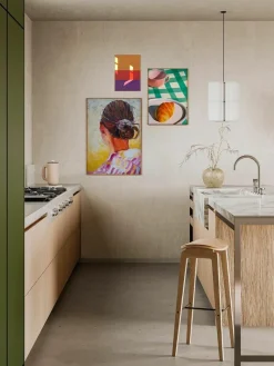 Poster Artwall no. 26 mit Rahmen, 3er-Set