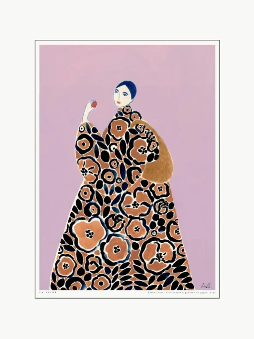 Poster Flower Coat
