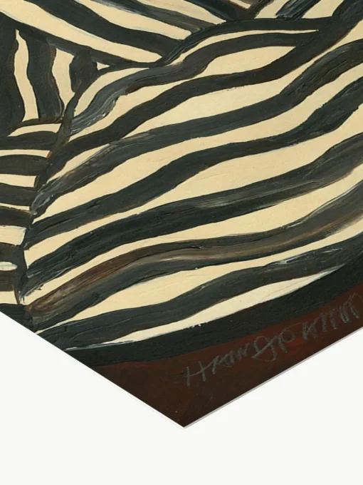Poster Serene Stripes by Hanna Peterson x The Poster Club