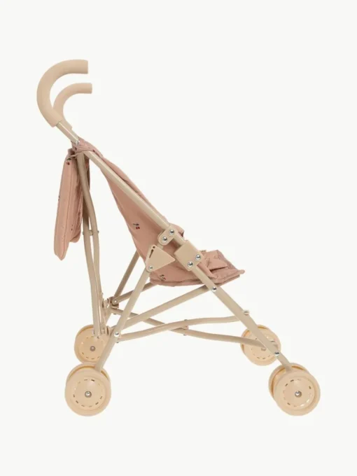 Puppenwagen Cherry Blush mit Gurt und Tragetasche