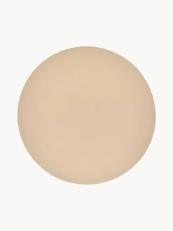 Runde Kunstleder-Tischsets Pik, 2 Stück