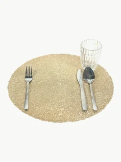 Runde Tischsets Linda, 6 Stück