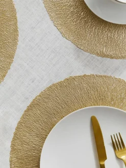 Runde Tischsets Linda, 6 Stück