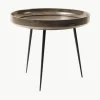 Runder Beistelltisch Bowl aus Mangoholz