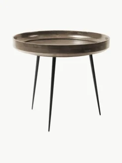 Runder Beistelltisch Bowl aus Mangoholz