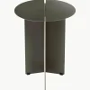 Runder Beistelltisch Oru mit Antik-Finish