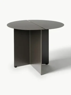 Runder Beistelltisch Oru mit Antik-Finish