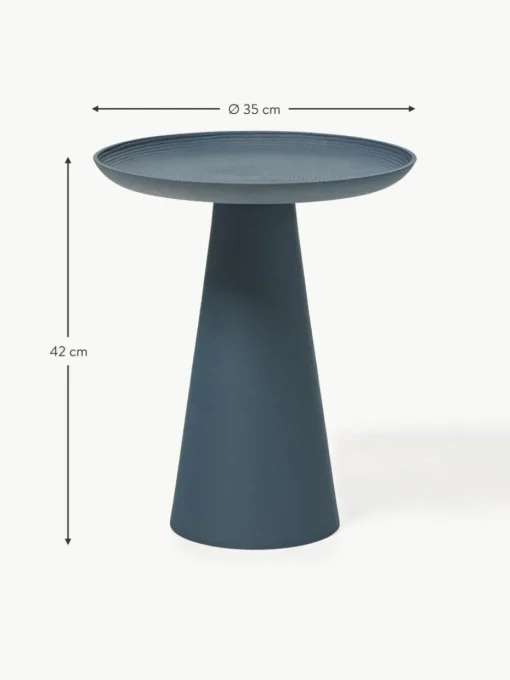 Runder Beistelltisch Ringar aus Metall
