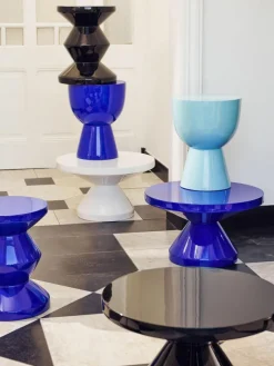 Runder Beistelltisch Zig Zag