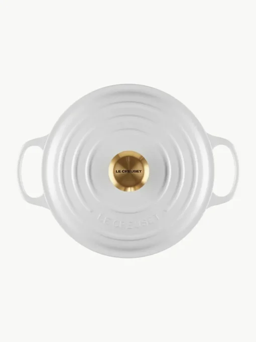 Runder Bräter Signature Collection aus Gusseisen