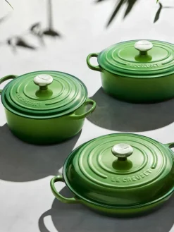 Runder Bräter Signature Collection aus Gusseisen
