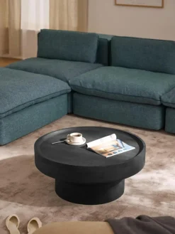 Runder Couchtisch Benno aus Mangoholz