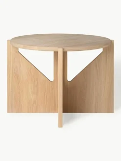 Runder Couchtisch Future aus Eichenholz