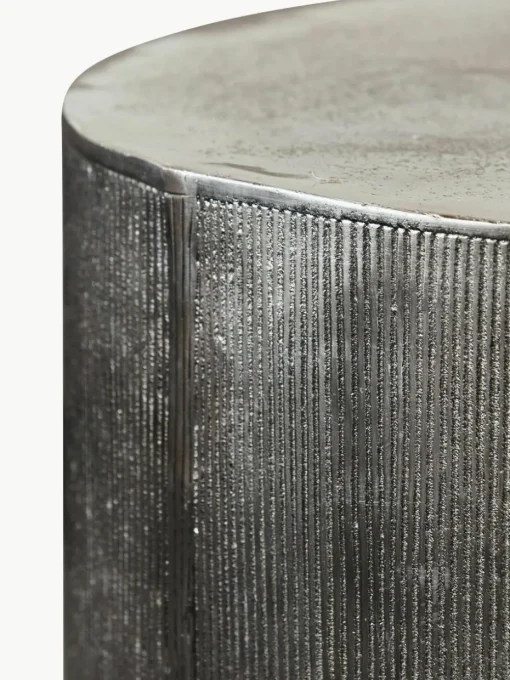 Runder Couchtisch Rota mit Antik-Finish