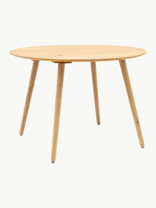 Runder Eichenholz-Esstisch Hatfield, Ø 110 cm