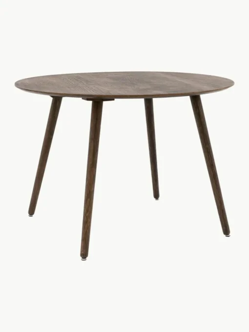 Runder Eichenholz-Esstisch Hatfield, Ø 110 cm