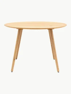 Runder Eichenholz-Esstisch Hatfield, Ø 110 cm