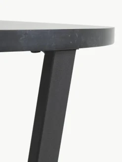 Runder Esstisch Amble mit Tischplatte in Marmor-Optik, Ø 110 cm