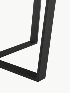 Runder Esstisch Amble mit Tischplatte in Marmor-Optik, Ø 110 cm