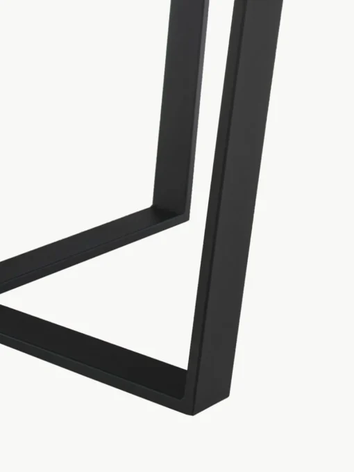 Runder Esstisch Amble mit Tischplatte in Marmor-Optik, Ø 110 cm