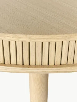 Runder Esstisch Calary mit Stauraum, Ø 120 cm