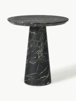 Runder Esstisch Disc in Marmor-Optik, Ø 70 cm