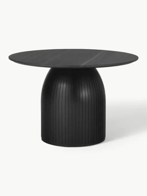 Runder Esstisch Nelly mit Marmor-Tischplatte, Ø 115 cm