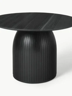 Runder Esstisch Nelly mit Marmor-Tischplatte, Ø 115 cm