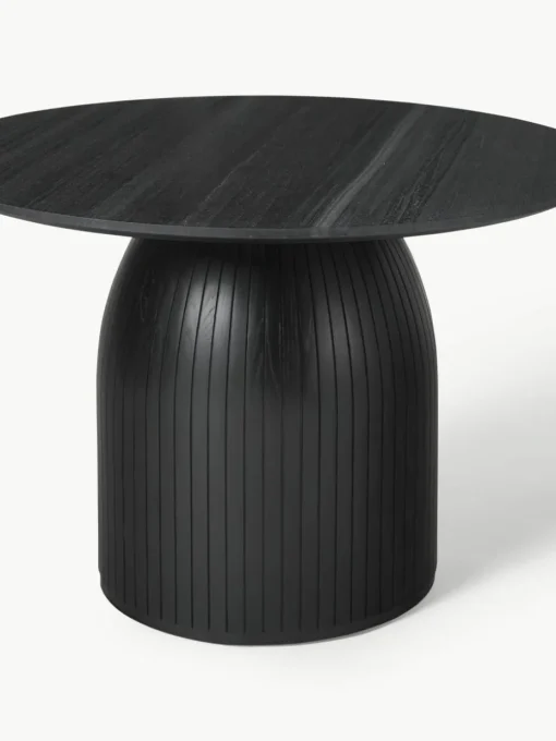 Runder Esstisch Nelly mit Marmor-Tischplatte, Ø 115 cm