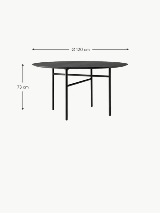 Runder Esstisch Snaregade, Ø 120 cm