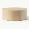 Runder Holz-Couchtisch Dan