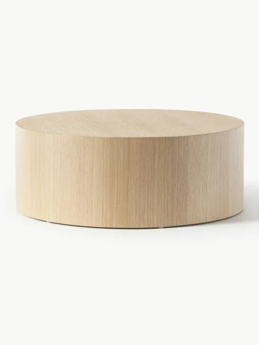Runder Holz-Couchtisch Dan