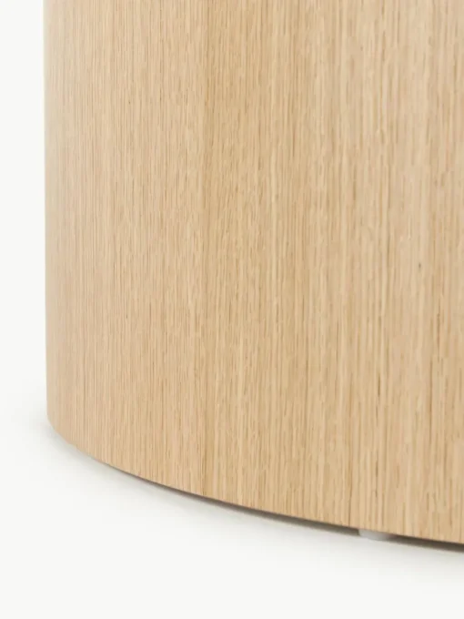Runder Holz-Couchtisch Dan