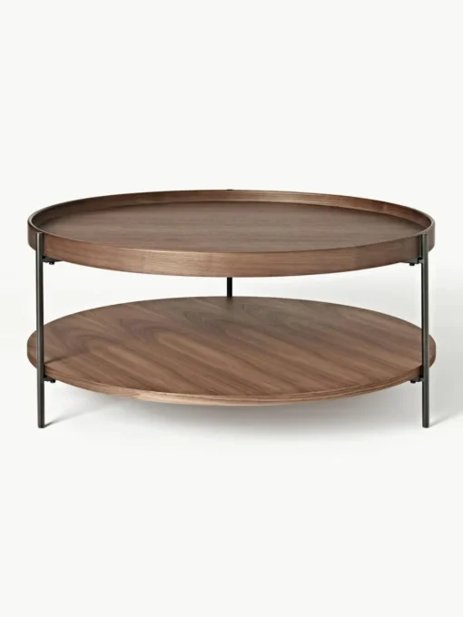 Runder Holz-Couchtisch Renee