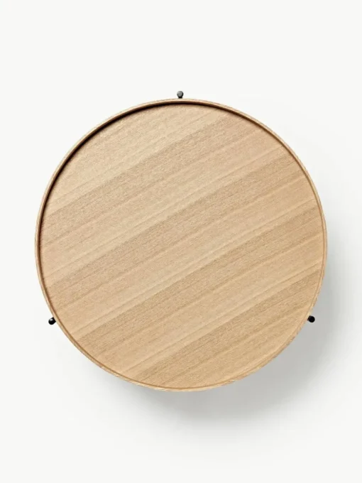 Runder Holz-Couchtisch Renee