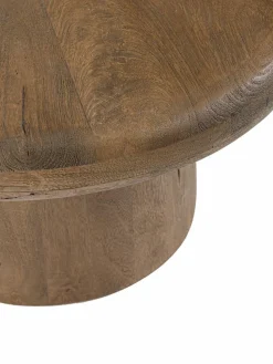 Runder Mangoholz-Couchtisch Lopez, in verschiedenen Größen