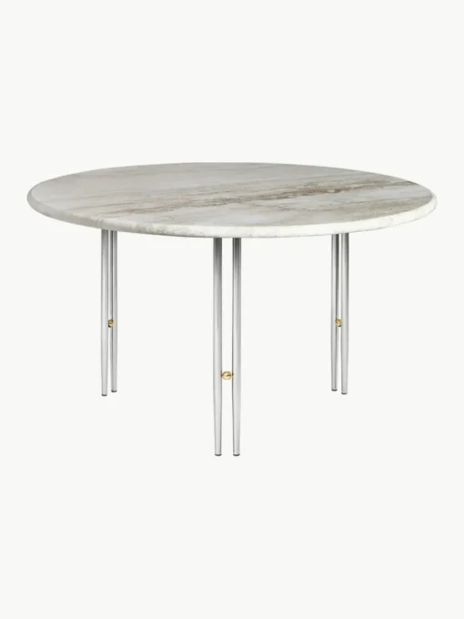 Runder Marmor-Couchtisch IOI, Ø 70 cm