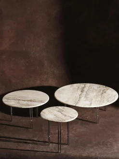 Runder Marmor-Couchtisch IOI, Ø 70 cm