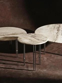 Runder Marmor-Couchtisch IOI, Ø 100 cm