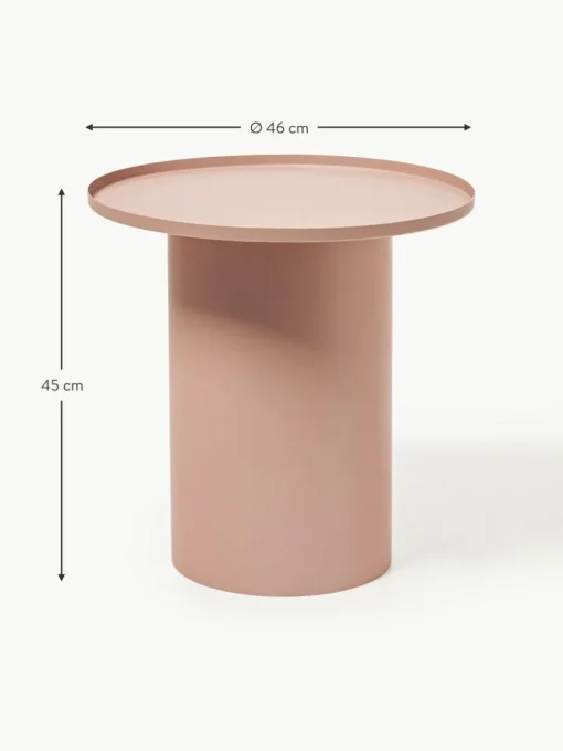 Runder Metall-Beistelltisch Sverre