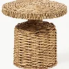 Runder Rattan-Beistelltisch Camo