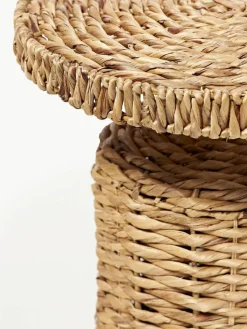Runder Rattan-Beistelltisch Camo