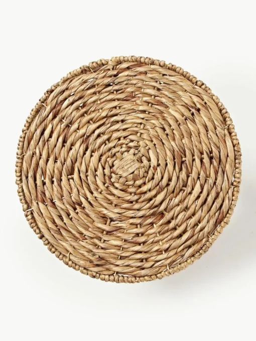 Runder Rattan-Beistelltisch Camo