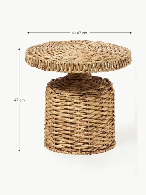 Runder Rattan-Beistelltisch Camo