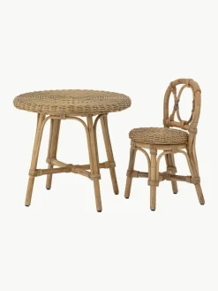 Runder Rattan-Kindertisch Hortense