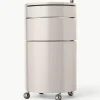 Runder Rollcontainer Barboy, Design Verner Panton