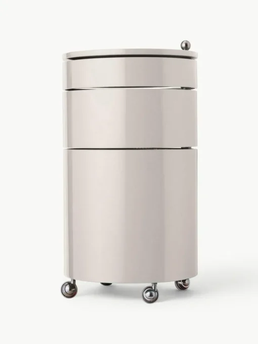Runder Rollcontainer Barboy, Design Verner Panton