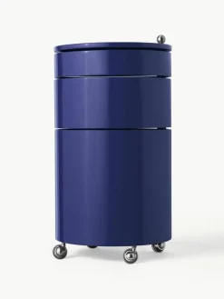 Runder Rollcontainer Barboy, Design Verner Panton