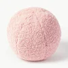 Rundes Teddy-Dekokissen Dotty